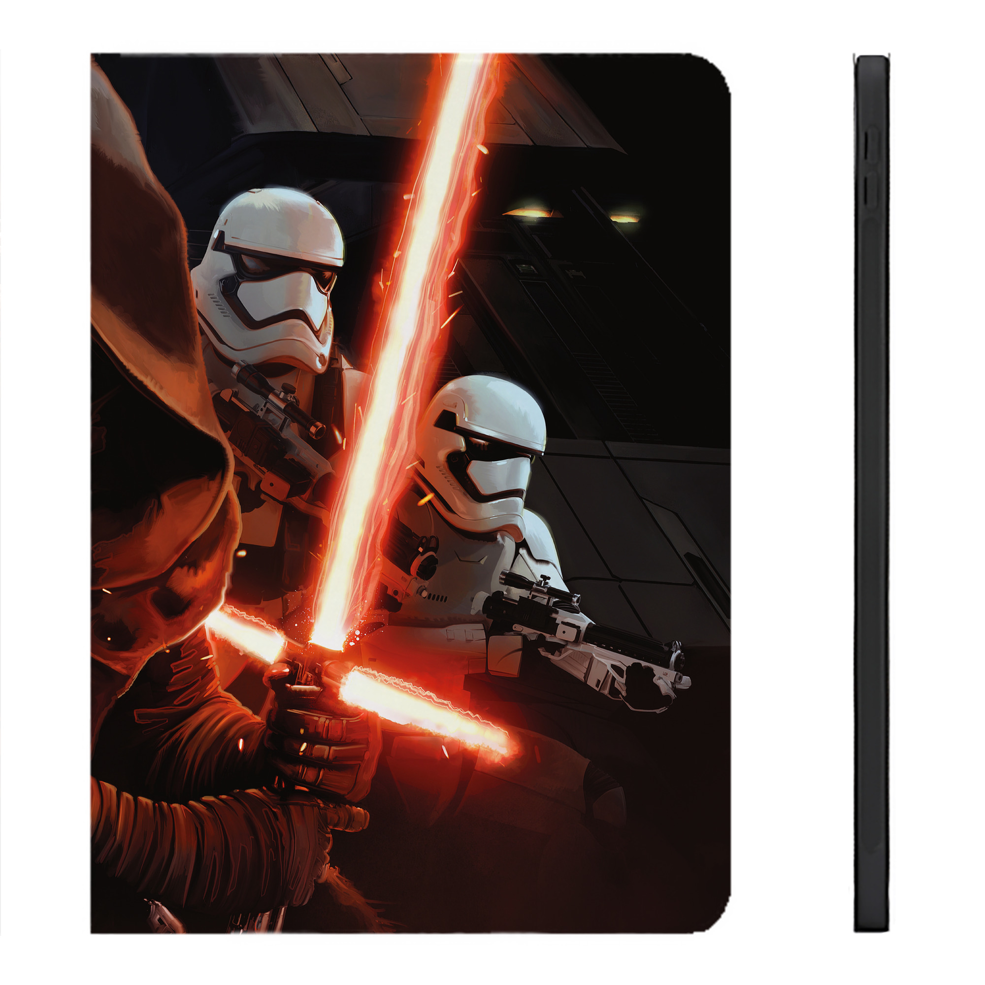 （画像用） スター・ウォーズ Star Wars IPadケース ペンホルダー付き ブックスタイルデザイン